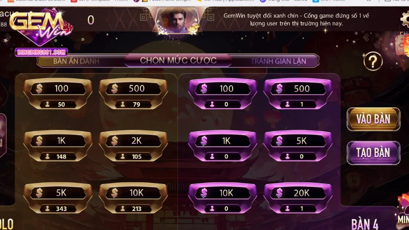 Tiến lên miền nam Gemwin được mệnh danh là game bài quốc dân