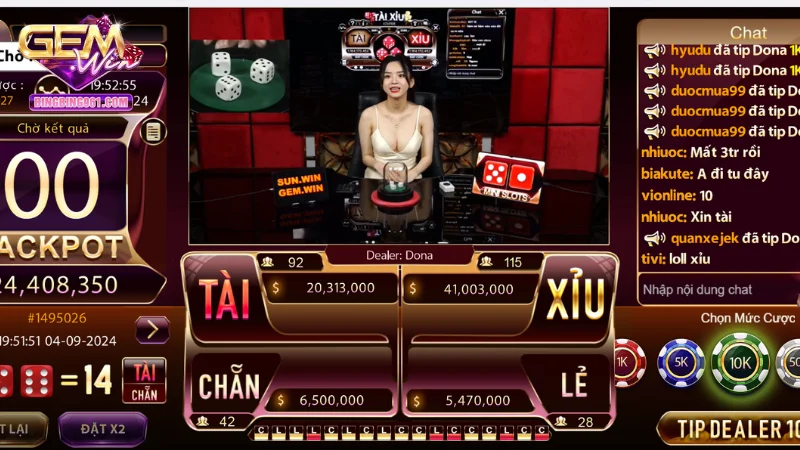 Mẹo chơi tài xỉu livestream giúp nâng tỷ lệ thắng lên 100%